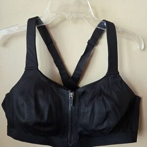Victoria's Secret Black Zip-Front Bra